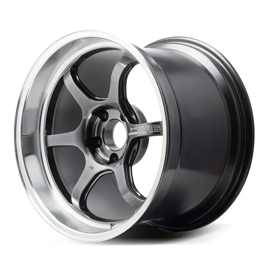 Advan Racing R6 Wheel - 18" Sizes - Machined Finishes 1