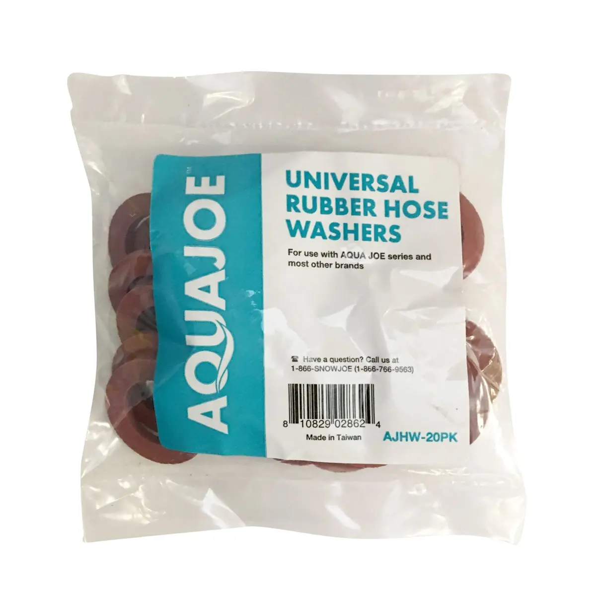 Aqua Joe Ajhw-20Pk Universal Rubber Hose Washers (20 Count) 1