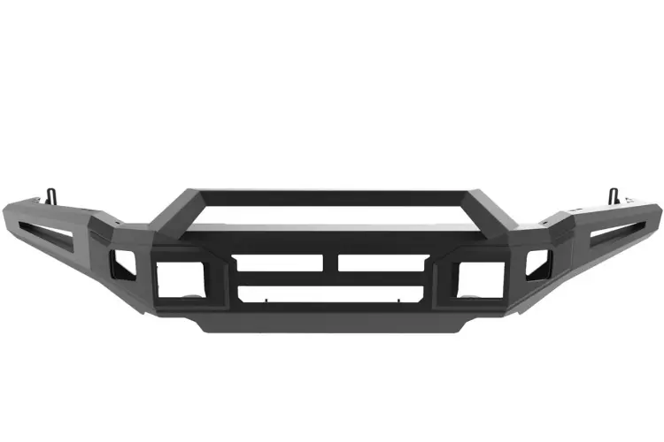 Ici Aluminum Ford F150 2018-2020 Alumilite Front Bumper Non Winch With Optional Bolt-On Rt Series Light Bracket Al-Fbm15fdn-Rt 1
