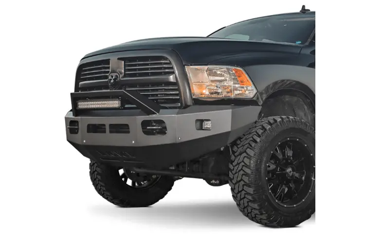 Ici Aluminum Dodge Ram 2500/3500 2010-2019 Alumilite Front Bumper Non Winch With Optional Bolt-On Rt Series Light Bracket Al-Fbm99dgn-Rt 1