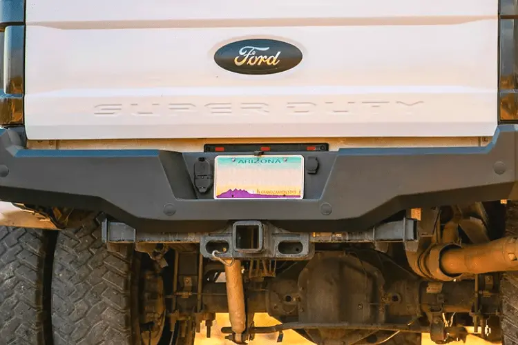 Ici Aluminum Ford F250/F350 Superduty 2017-2024 Rear Bumper Al-Rbm01fdn 1