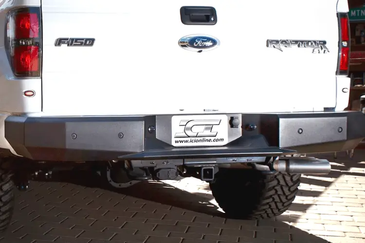 Ici Aluminum Ford F150 2009-2014 Rear Bumper Al-Rbm46fdn 1