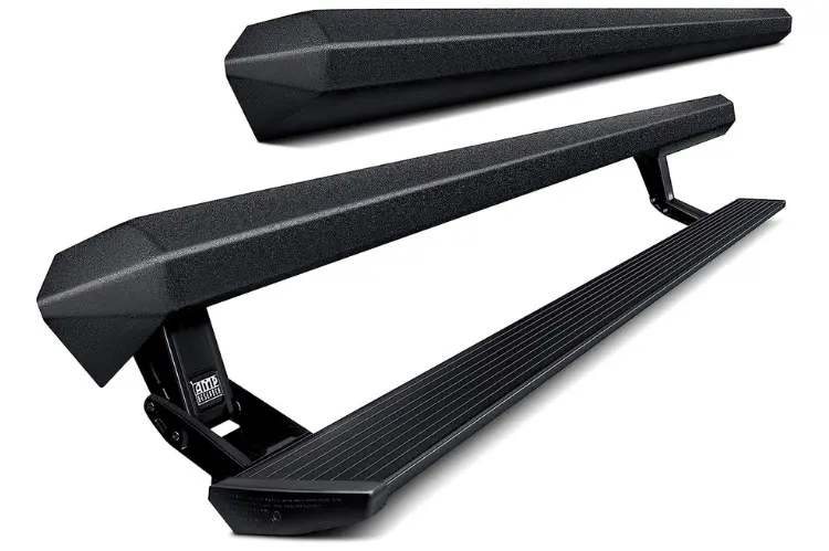Amp Research 77254-01A Gmc Sierra 2500/2500Hd 2020-2023 Powerstep Xl Running Board Crew Cab 1
