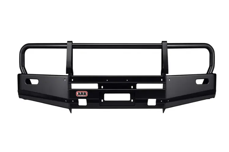 Arb 3423030B Toyota Tacoma 2005-2011 Deluxe Front Bumper Winch Ready With Grille Guard, Black Powder Coat Finish 2