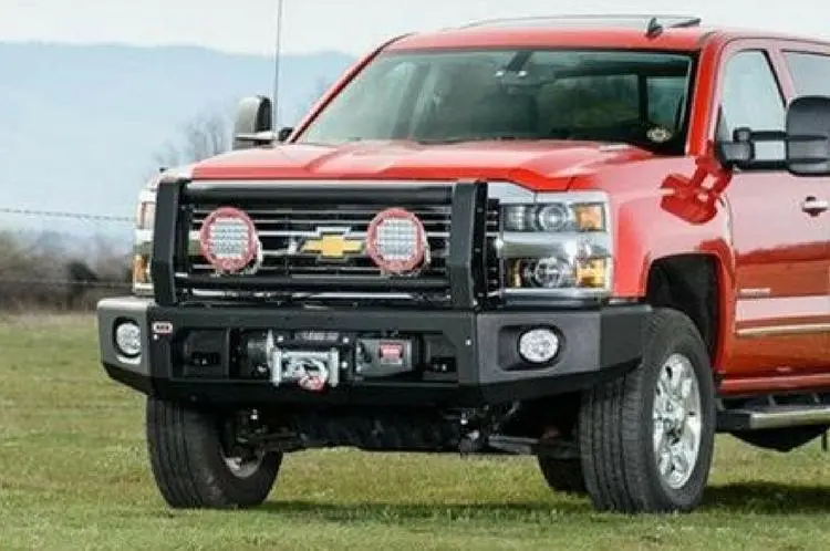 Arb 2262020 Chevy Silverado 2500/3500 2015-2018 Modular Sahara Front Bumper Winch Ready 1