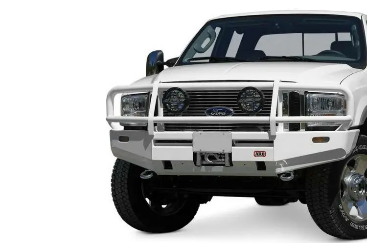 Arb 3436040 Ford F250/F350 Superduty 2005-2007 Deluxe Front Bumper Winch Ready With Grille Guard, Black Powder Coat Finish 1