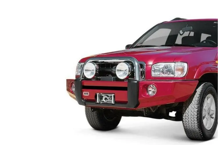 Arb 3938040 Nissan Pathfinder 2000-2002 Sahara Bar Front Bumper Winch Ready 1
