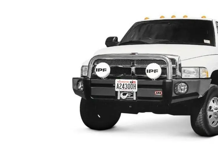 Arb 3952020 Dodge Ram 2500/3500 1994-2002 Sahara Bar Front Bumper Winch Ready 1