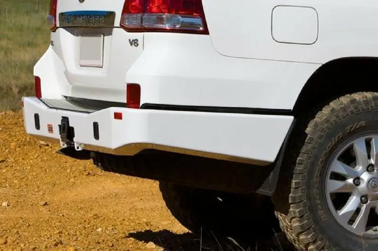 Arb 5615020 Toyota Land Cruiser 2008-2015 Rear Bumper 200 Series Without Tire Carrier, With Tow Hitch, Black Powder Coat Finish 1