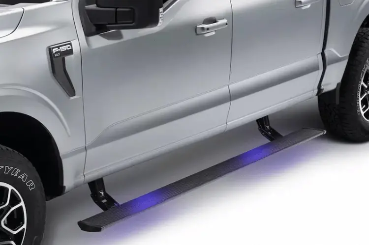 Amp Research Powerstep 76365-01A  Running Boards Textured Powder Coated 2025 Ram 2500/3500 1