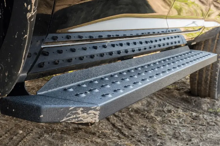 Aries Ridgestep Running Boards Black Steel 6-1/2" 2055536 Dodge Ram 2500/3500 2010-2025 1