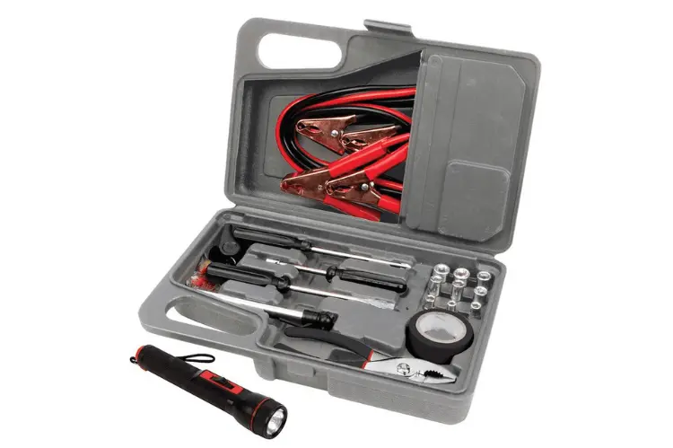 Automotive Tool Kit For Roadside And Emergency Vehicle Repairs 1