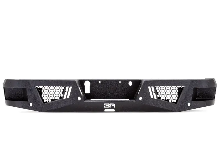 Body Armor Fd-2963 Ford F150 2009-2014 Eco Series Rear Bumper With Built-In Step Pockets 1