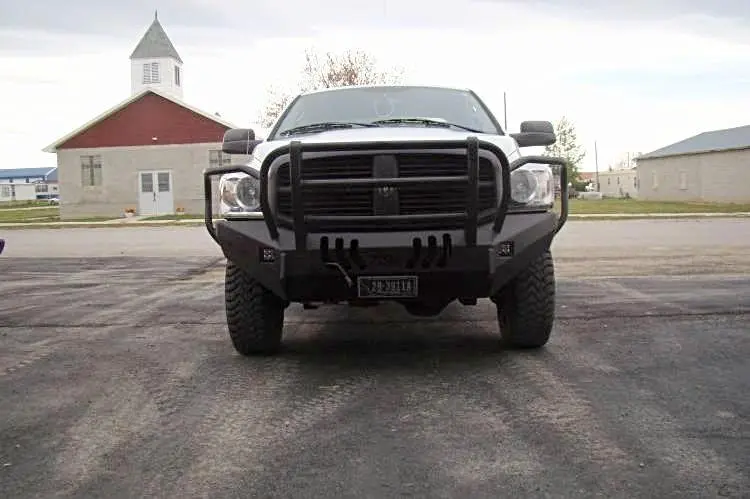 Throttle Down Kustoms Bgril0608d1500 Dodge Ram 1500 2006-2008 Front Bumper Grille Guard 1
