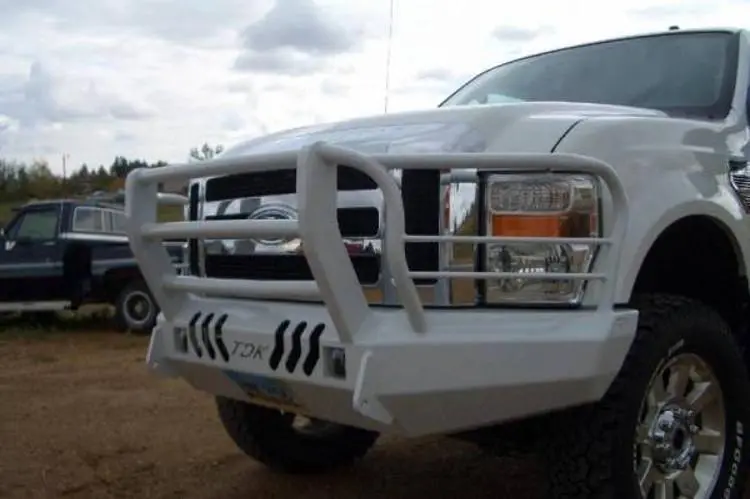 Throttle Down Kustoms Bgril0810f Ford F250/F350 Superduty 2008-2010 Front Bumper Grille Guard 1