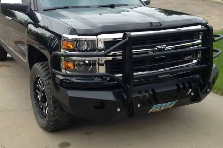 Throttle Down Kustoms Bgril1415ch1500 Chevy Silverado 1500 2014-2015 Front Bumper Grille Guard 1