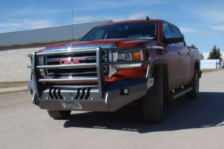 Throttle Down Kustoms Bgril1415gm1500 Gmc Sierra 1500 2014-2015 Front Bumper Grille Guard 1