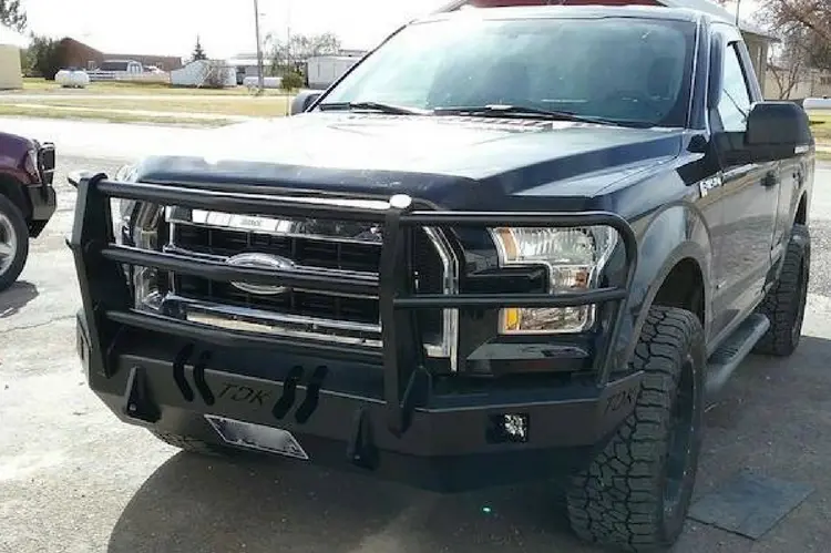 Throttle Down Kustoms Bgril1516f150 Ford F150 2015-2017 Front Bumper Grille Guard 1