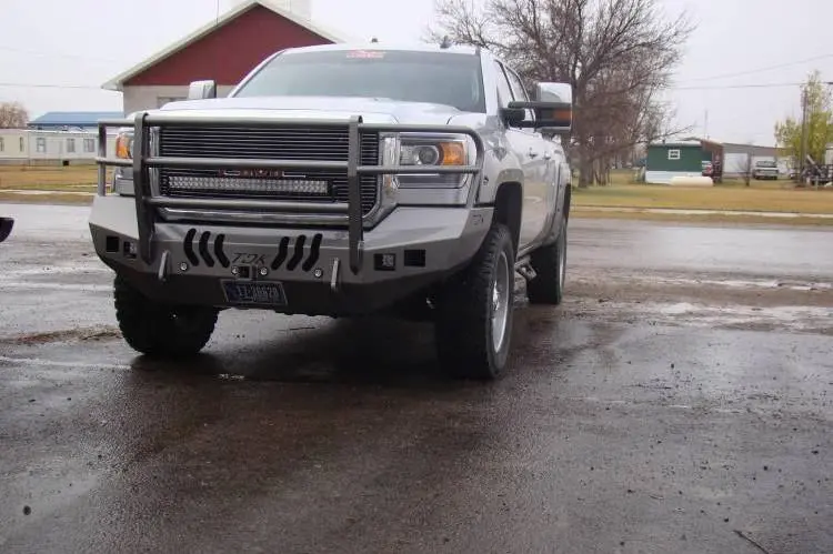 Throttle Down Kustoms Bgril1517gm Gmc Sierra 2500/3500 2015-2018 Front Bumper Grille Guard 1