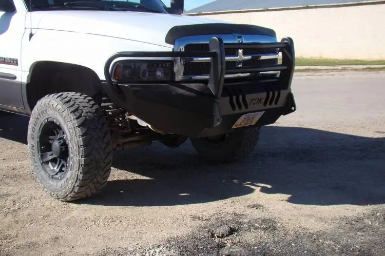 Throttle Down Kustoms Bgril9402d Dodge Ram 2500/3500 1994-2002 Front Bumper Grille Guard 1