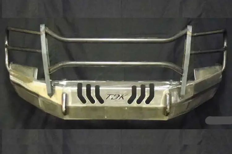 Throttle Down Kustoms Bgrma0102ch Chevy Silverado 2500Hd/3500 2001-2002 Front Bumper Mayhem Guard 1
