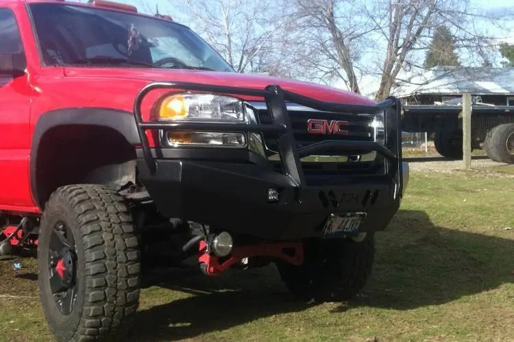 Throttle Down Kustoms Bgrma0306gm Gmc Sierra 2500/3500 2003-2006 Front Bumper Mayhem Guard 1