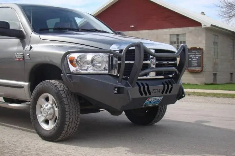 Throttle Down Kustoms Bgrma0608d1500 Dodge Ram 1500 2006-2008 Front Bumper Mayhem Guard 1