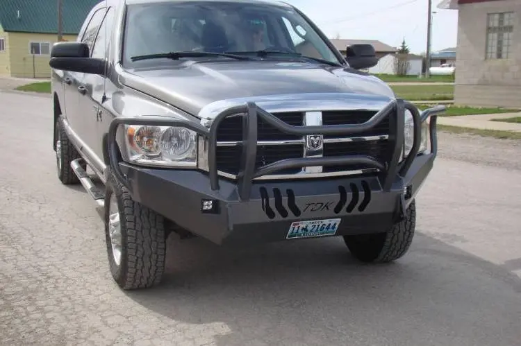 Throttle Down Kustoms Bgrma0609d Dodge Ram 2500/3500 2006-2009 Front Bumper Mayhem Guard 1