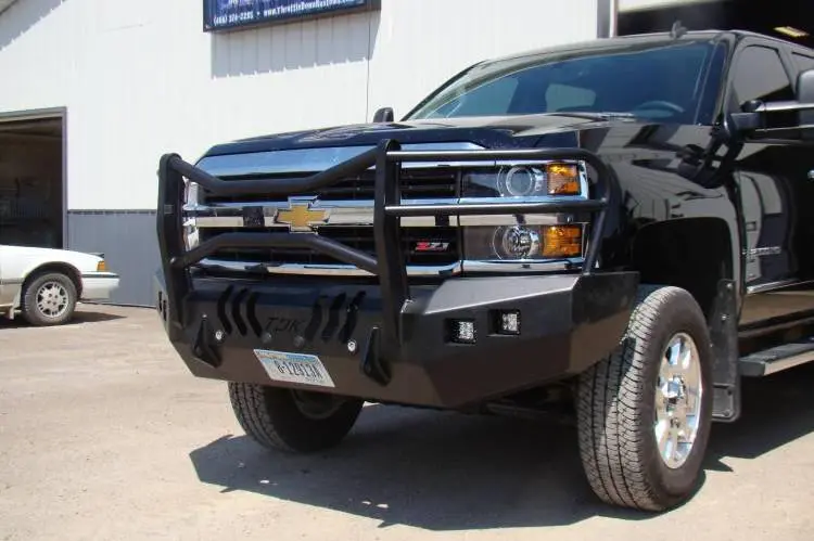 Throttle Down Kustoms Bgrma1517ch Chevy Silverado 2500Hd/3500 2015-2019 Front Bumper Mayhem Guard 1