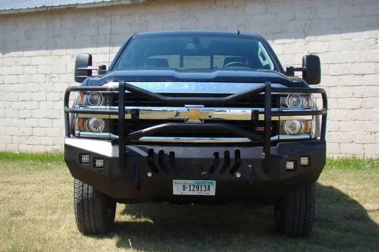 Throttle Down Kustoms Bgrma1517ch Chevy Silverado 2500Hd/3500 2015-2019 Front Bumper Mayhem Guard 2