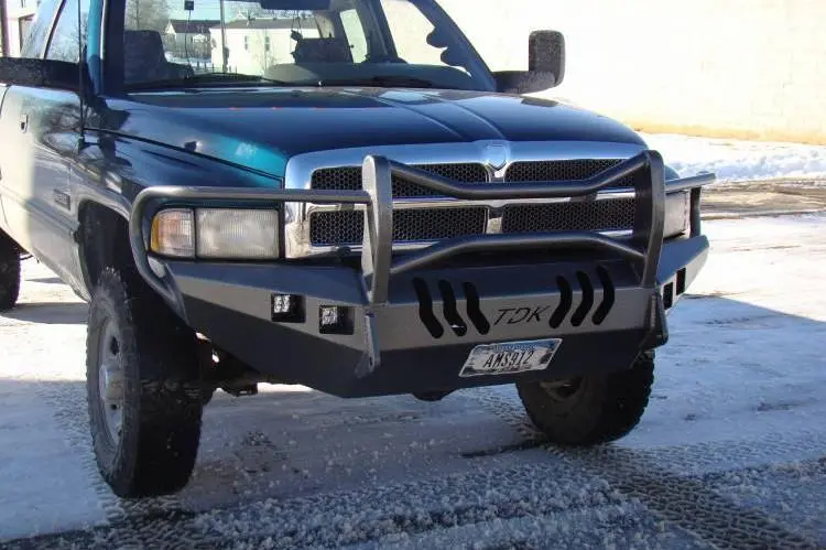 Throttle Down Kustoms Bgrma9402d Dodge Ram 2500/3500 1994-2002 Front Bumper Mayhem Guard 1