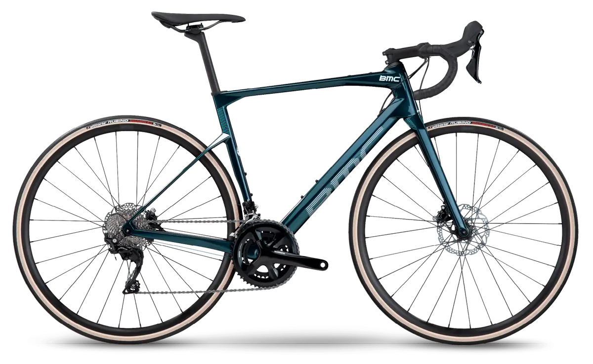 Bmc Roadmachine Seven Road Bike - Petrol / White / Turquoise - Shimano 105 R7000 1