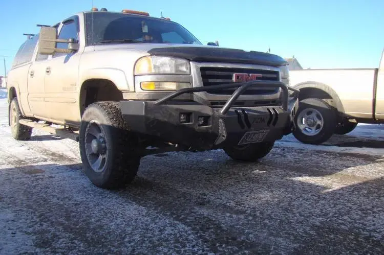 Throttle Down Kustoms Bpre0306gm Gmc Sierra 2500/3500 2003-2006 Front Bumper Pre-Runner Bar 1