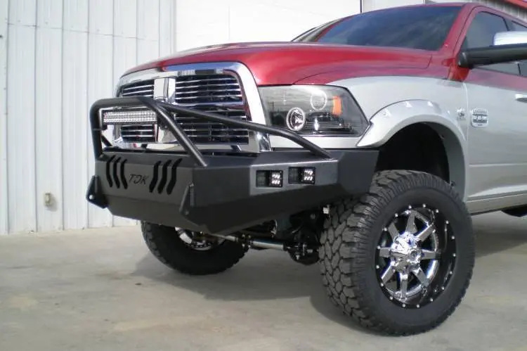 Throttle Down Kustoms Bpre1017d Dodge Ram 2500/3500 2010-2019 Front Bumper Pre-Runner Bar 1
