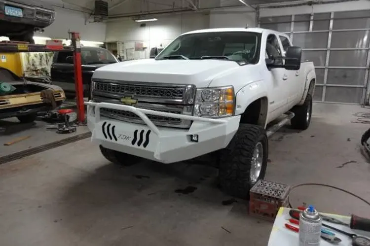 Throttle Down Kustoms Bpre1114ch Chevy Silverado 2500Hd/3500 2011-2014 Front Bumper Pre-Runner Bar 1
