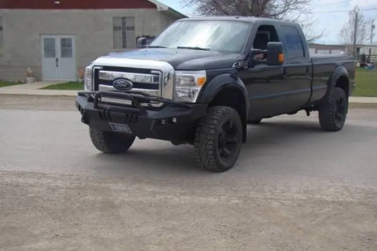 Throttle Down Kustoms Bpre1116f Ford F250/F350 Superduty 2011-2016 Front Bumper Pre-Runner Bar 1