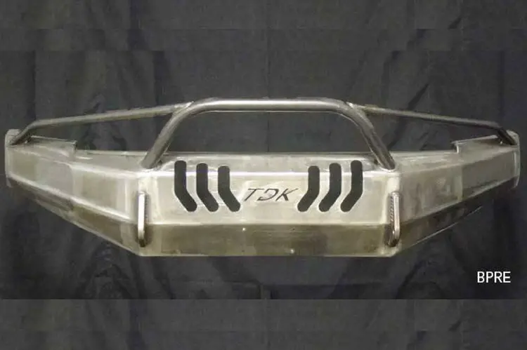 Throttle Down Kustoms Bpush0710ch Chevy Silverado 2500Hd/3500 2007-2010 Front Bumper Push Bar 1