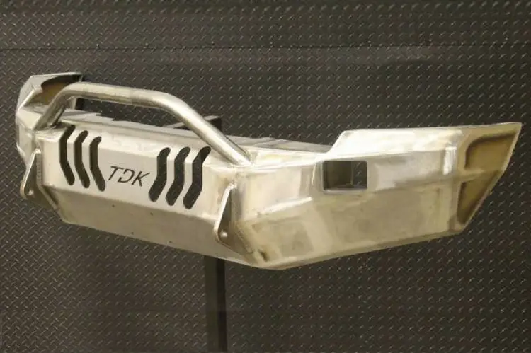 Throttle Down Kustoms Bpush0713ch1500 Chevy Silverado 1500 2007-2013 Front Bumper Push Bar 1