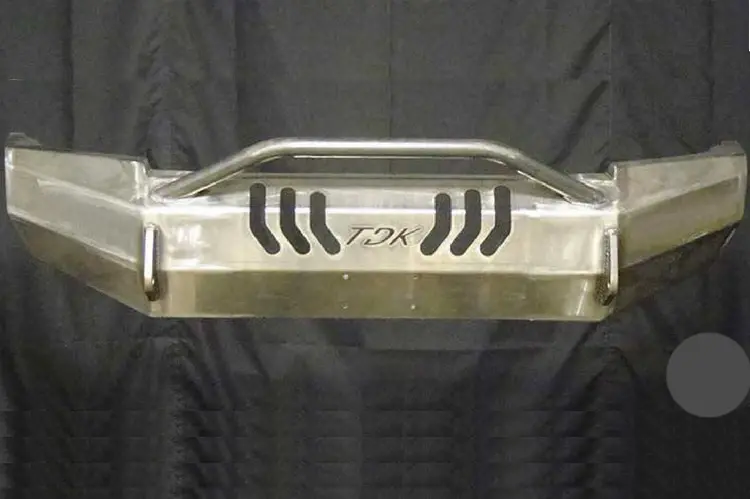 Throttle Down Kustoms Bpush0714gm Gmc Sierra 2500/3500 2007-2014 Front Bumper Push Bar 1