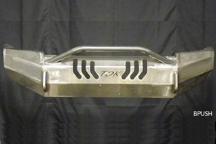 Throttle Down Kustoms Bpush0916d1500 Dodge Ram 1500 2009-2018 Front Bumper Push Bar 1