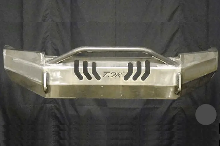 Throttle Down Kustoms Bpush1920d1500 Dodge Ram 1500 2019-2023 Front Bumper Push Bar 1
