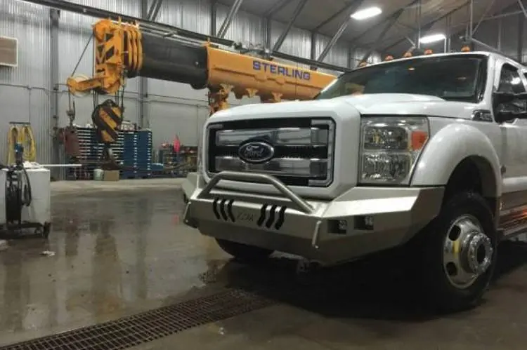 Throttle Down Kustoms Bpush1116f Ford F250/F350 Superduty 2011-2016 Front Bumper Push Bar 1