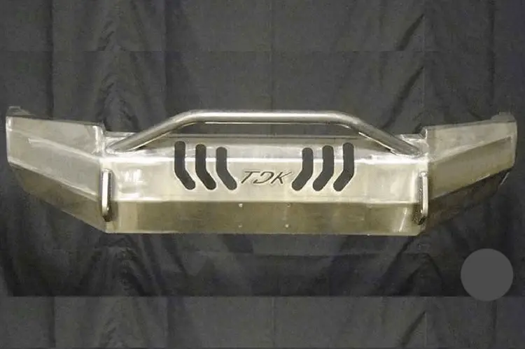 Throttle Down Kustoms Bpush1920ch1500 Chevy Silverado 1500 2019-2022 Front Bumper Push Bar 1