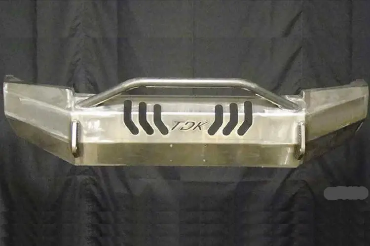 Throttle Down Kustoms Bpush1415gm1500 Gmc Sierra 1500 2014-2015 Front Bumper Push Bar 1