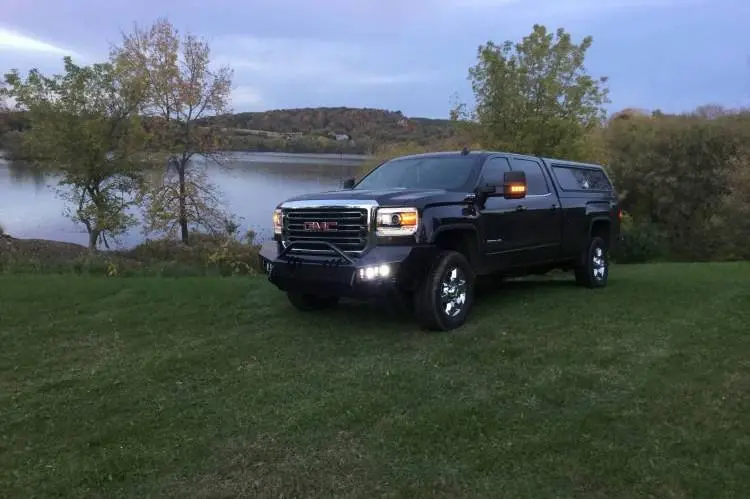 Throttle Down Kustoms Bpush1517gm Gmc Sierra 2500/3500 2015-2018 Front Bumper Push Bar 1