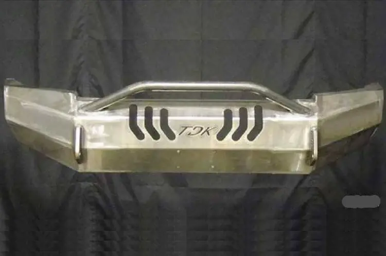 Throttle Down Kustoms Bpush9298f Ford F250/F350 Superduty 1992-1998 Front Bumper Push Bar 1