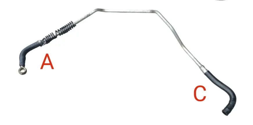 Power Steering Hose Return Line Repair Kit - 928 347 449 11 - 87 To 89 1