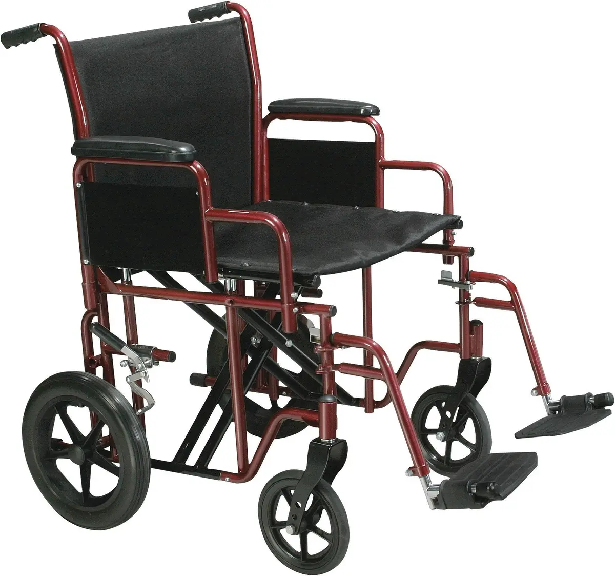 Bariatric Steel Transport Wheelchair 1