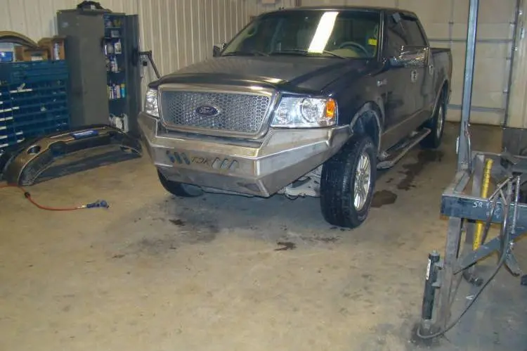 Throttle Down Kustoms Bu05f150 Ford F150 2005-2008 Front Bumper 1