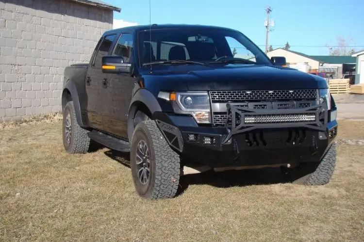 Throttle Down Kustoms Bu09frap Ford F150 Raptor 2009-2014 Front Bumper 1